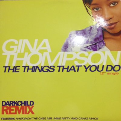 画像1: Gina Thompson - The Things That You Do (12'')