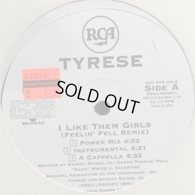 画像1: Tyrese - I Like Them Girls (Feelin' Fell Remix) (12'')
