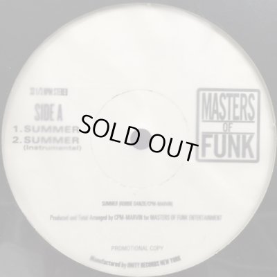 画像1: Masters Of Funk - Summer (b/w Friends) (12'')