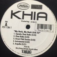 Khia feat. DSD - My Neck, My Back (12'')