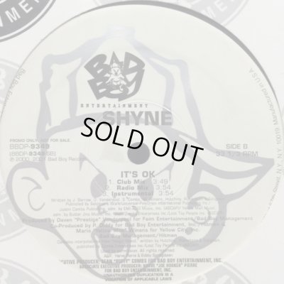 画像1: Shyne - It's OK (a/w Bonnie & Shyne) (12'')