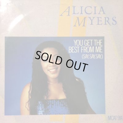 画像1: Alicia Myers - I Want To Thank You (12'')