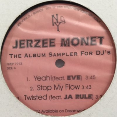 画像1: Jerzee Monet feat. Eve - Yeah! (inc. Twisted feat. Ja Rule & Missing You etc...) (12'')