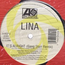 他の写真2: Lina ‎– It's Alright (Gang Starr Remix) (12'')