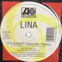 他の写真1: Lina ‎– It's Alright (Gang Starr Remix) (12'')