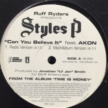 他の写真1: Styles P feat. Akon - Can You Believe It (12'')