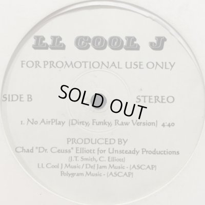 画像1: LL Cool J - No Airplay (Dirty, Funky, Raw Version) (12'')