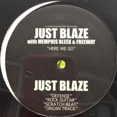 画像1: Just Blaze feat. Memphis Bleek & Freeway - Let's Go (b/w Fabolous - It's In The Game) (12'') (新品未開封！)