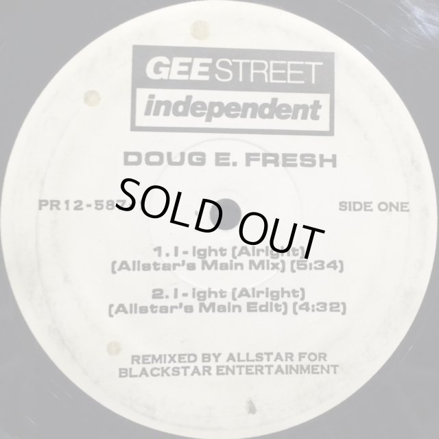 ヒップホップ+ラップ Doug E. Fresh - I-ight (Alright) Remixes Doug E. Fresh – I-Ight (Alright) – Vinyl (12
