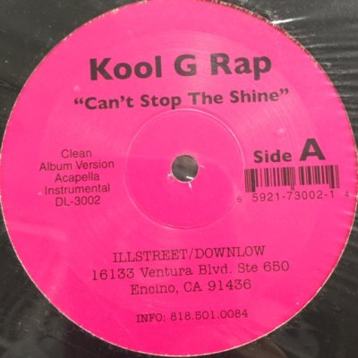 画像1: Kool G Rap - Can't Stop The Shine (12'')