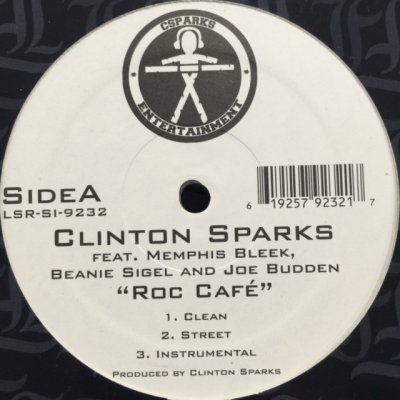 画像1: Clinton Sparks feat. Memphis Bleek, Beanie Sigel & Joe Budden - Roc Cafe (12'')