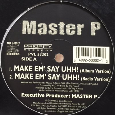 画像1: Master P - Make Em' Say Uhh! (12'')