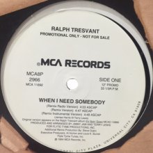 他の写真1: Ralph Tresvant - When I Need Somebody (Remix) (12'')
