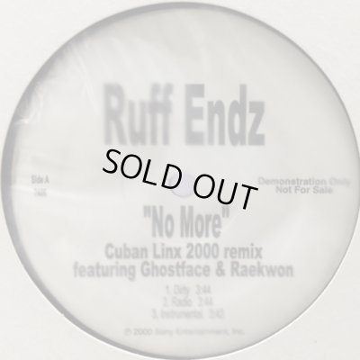 画像1: Ruff Endz - No More (Cuban Linx 2000 Remix) (12'')