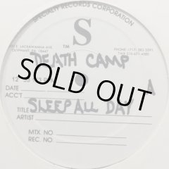 Death Camp - Sleep All Day (12'') - FATMAN RECORDS