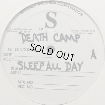 画像1: Death Camp - Sleep All Day (12'')