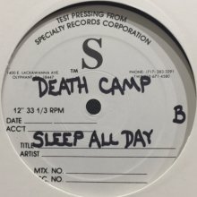 他の写真1: Death Camp - Sleep All Day (12'')