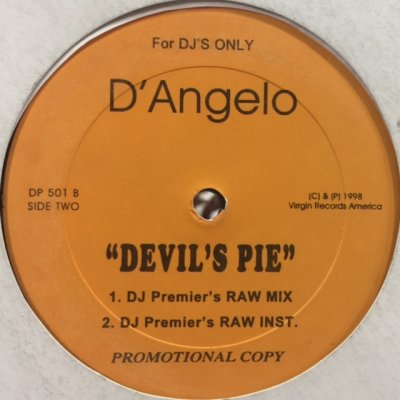 画像1: D'Angelo - Devil's Pie (45 King's Remix) (12'')