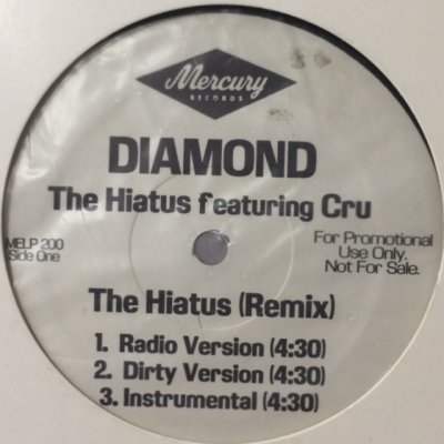 画像1: Diamond feat. Cru - The Hiatus (Remix) (12'')