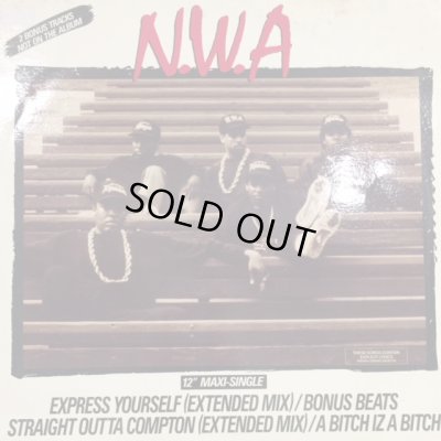 画像1: N.W.A - Express Yourself (b/w Straight Outta Compton) (12'')