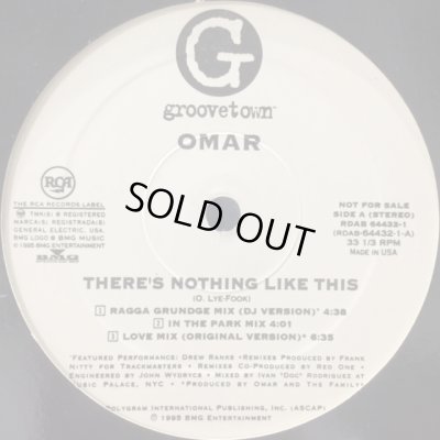 画像1: Omar - There's Nothing Like This (Trackmasters Remix) (12'') 