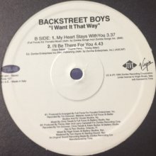 他の写真1: Backstreet Boys - I Want It That Way (12'')