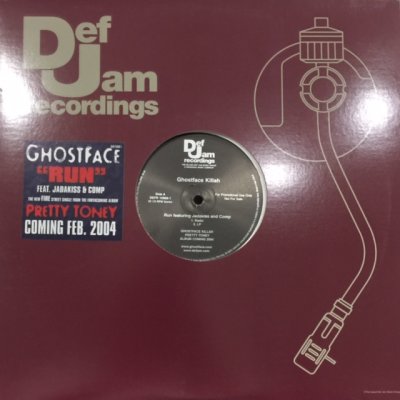 画像1: Ghostface Killah feat. Jadakiss & Comp - Run (12'')