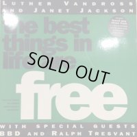 Luther Vandross & Janet Jackson With Special Guests BBD & Ralph Tresvant - The Best Things In Life Are Free (12'')