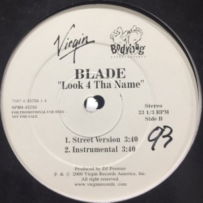 画像1: Blade - Look 4 Tha Name (12'')