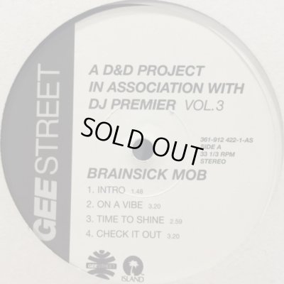 画像1: Brainsick Mob - Check It Out and more (A D&D Project In Association With DJ Premier Vol. 3) (12'')