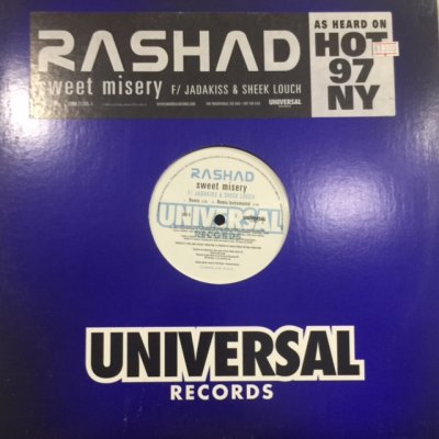 画像1: Rashad feat. Jadakiss & Sheek Louch - Sweet Misery (Remix) (12'')