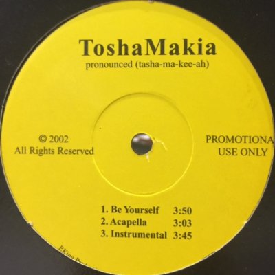 画像1: Tosha Makia - Be Yourself (12'')