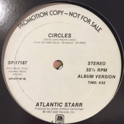 画像1: Atlantic Starr - Circles (12'')