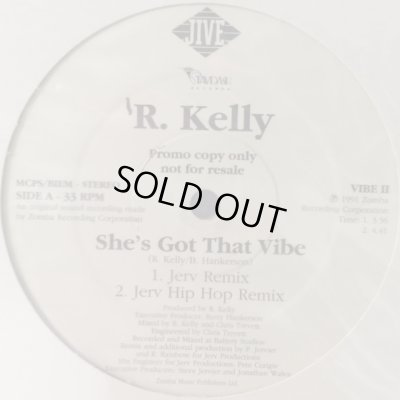 画像1: R. Kelly And Public Announcement - She's Got That Vibe (Jerv Remix) (12'')