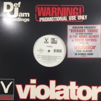 Violator feat Q-Tip - Vivrant Thing (Remixes) (12'')