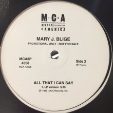 他の写真2: Mary J. Blige - All That I Can Say (12'')