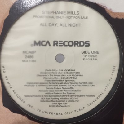 画像1: Stephanie Mills - All Day, All Night (inc. US Promo Only, Radio Edit) (12'')