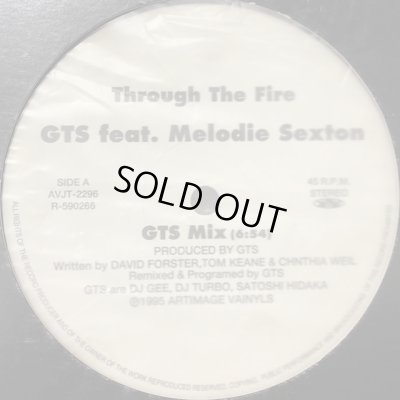 画像1: GTS feat. Melodie Sexton - Through The Fire (12'')