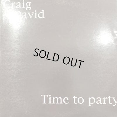 画像1: Craig David - Time To Party (12'')