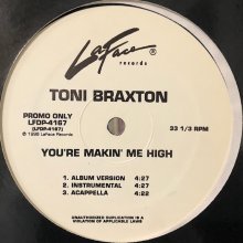 他の写真1: Toni Braxton - You're Makin' Me High (Salaam Remi Mixes) (12'')