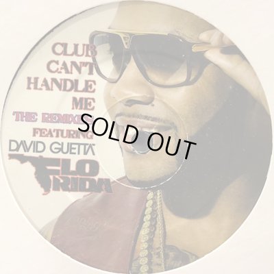 画像1: Flo Rida feat. David Guetta - Club Can't Handle Me (Remix) (12'')