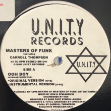 他の写真1: Masters Of Funk feat. Carroll Thompson - Ooh Boy (b/w Say You Love Me) (12'')