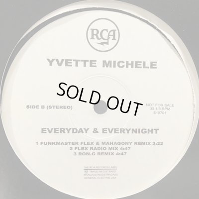 画像1: Yvette Michele - Everyday & Everynight (Remix) (b/w I'm Not Feeling You Reggae Remix) (12'')