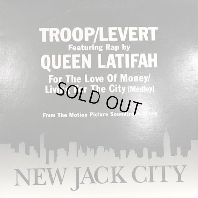 画像1: Troop, Levert feat. Queen Latifah - For The Love Of Money / Living For The City (Medley) (City Mix) (12'')