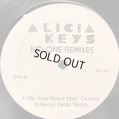 画像1: Alicia Keys feat. Cassidy - No One (Hip Hop Remix) (12'')