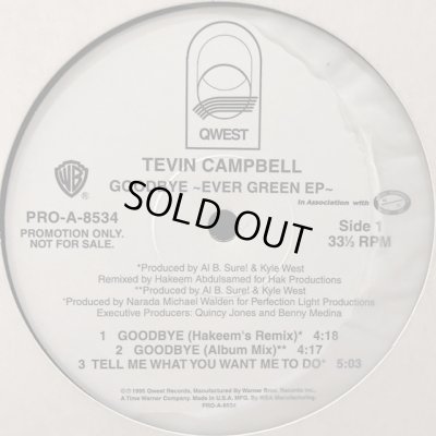 画像1: Tevin Campbell - Goodbye -Ever Green EP- (inc. Goodbye Hakeem's Remix & Just Ask Me To etc...) (12'')