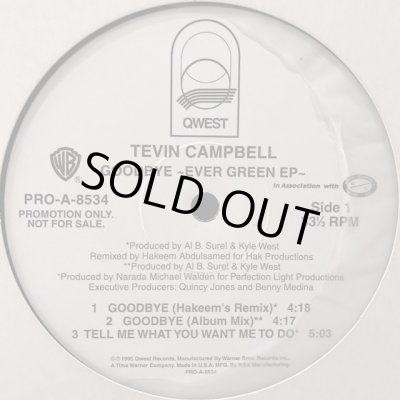 洋楽 12\" Tevin Campbell - Goodbye (Promo) Tevin Campbell - Goodbye (Sidup And Listen) (12” Extended