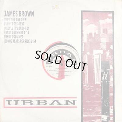 画像1: James Brown - She's The One, Funky President, Funky Drummer (12'')