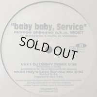 Momoe Shimano (嶋野百恵) - Baby Baby, Service (DJ Osshy Remix) (12'')