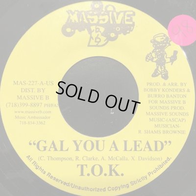 画像1: T.O.K. - Gal You A Lead (7'')